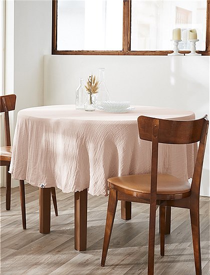 Tischdecke GaiaØ180 cm von L'EFFET PAPILLON 