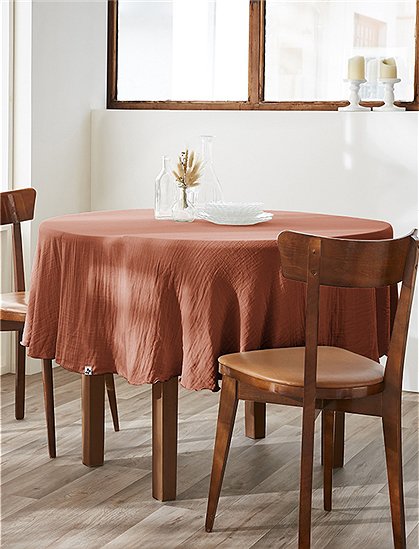 Tischdecke GaiaØ180 cm von L'EFFET PAPILLON 