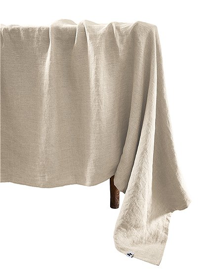 Tischdecke SolineLeinen 250 x 170 cm von L'EFFET PAPILLON 