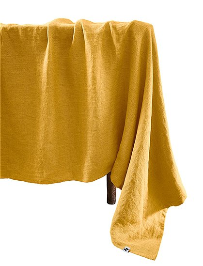 Tischdecke SolineLeinen 250 x 170 cm von L'EFFET PAPILLON 