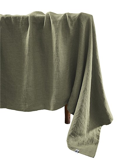 Tischdecke SolineLeinen 250 x 170 cm von L'EFFET PAPILLON 