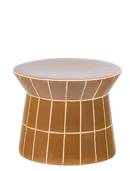 Beistelltisch Plu 42x26x30 / 30xØ38 cm  von WOOOD