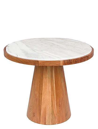 Beistelltisch Mees50xØ40 / 40xØ50 cm von WHITELABEL