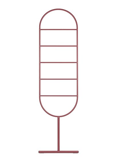 Dekoleiter Tess 165,5x2,5x45 cm von ZUIVER