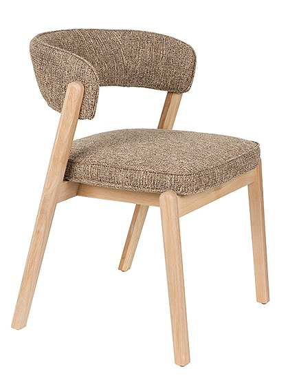 Stuhl Bright 77x57x58 / 76x57x59,5 cm von ZUIVER