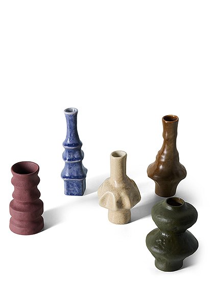 4er/5er Set Mini Vasenversch. Größen  von HKLIVING