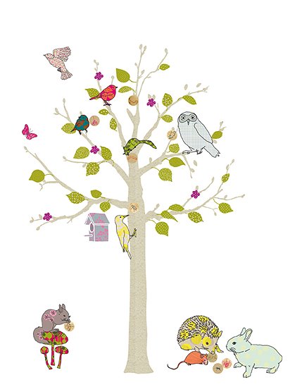 Wandtattoo Baum  von MIMI'lou 1