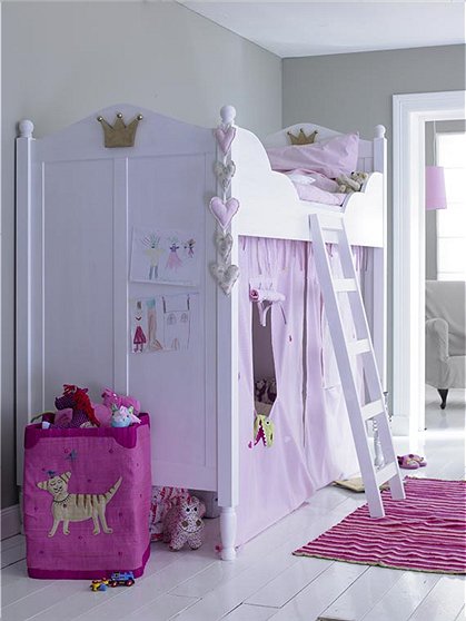 Hochbett Prinzessin aus Massivholz &#9733; Kundenbewertung "Sehr gut" &#9733; 10&euro; Rabatt für Neukunden &#9733; Schnell verschickt &#9733; Jetzt kaufen bei car-Moebel.de