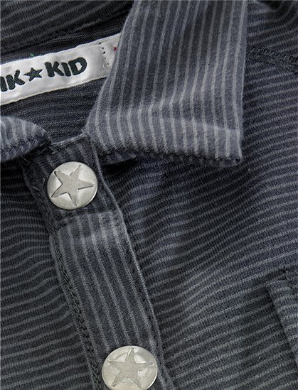 Hemd grau gestreift von KIK KID &#9733; Kundenbewertung "Sehr gut" &#9733; 10&euro; Neukundenrabatt &#9733; Schnell verschickt &#9733; KIK KID günstig bei car-Moebel.de