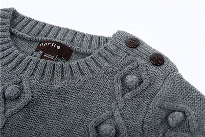 Strickkleid grau von norlie &#9733; Kundenbewertung "Sehr gut" &#9733; 10&euro; Neukundenrabatt &#9733; Schnell verschickt &#9733; norlie jetzt bei car-Moebel.de bestellen!