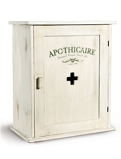 Apotheken Schrank, weiß &#9733; Kundenbewertung "Sehr gut" &#9733; 10&euro; Rabatt für Neukunden &#9733; Schnell verschickt &#9733; Jetzt günstig kaufen bei car-Moebel.de
