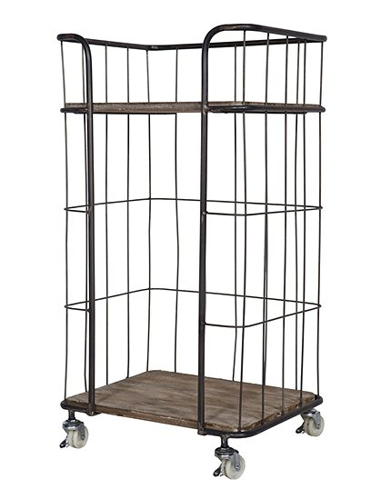 Trolley, Regal auf Rollen, shabby 2