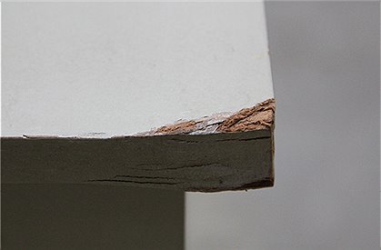 LVC13 Grauer Beistelltisch, 1 Schublade 1