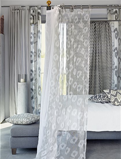 Gardine Ikat von liv-interior &#9733; Kundenbewertung "Sehr gut" &#9733; 10&euro; Rabatt für Neukunden &#9733; Schnell verschickt &#9733; Jetzt günstig kaufen bei car-Moebel.de