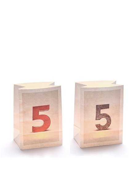 Lichttüten Zahlen 1-9..Papier &#9733; Kundenbewertung "Sehr gut" &#9733; 10&euro; Rabatt für Neukunden &#9733; Schnell verschickt &#9733; Jetzt günstig kaufen bei car-Moebel.de