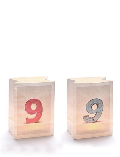Lichttüten Zahlen 1-9..Papier &#9733; Kundenbewertung "Sehr gut" &#9733; 10&euro; Rabatt für Neukunden &#9733; Schnell verschickt &#9733; Jetzt günstig kaufen bei car-Moebel.de