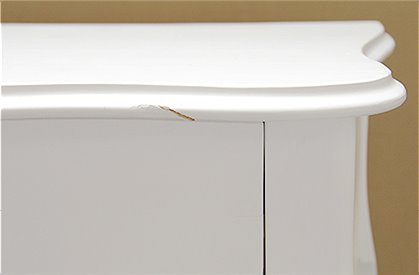 LVd22 Weißer Konsoltisch 1
