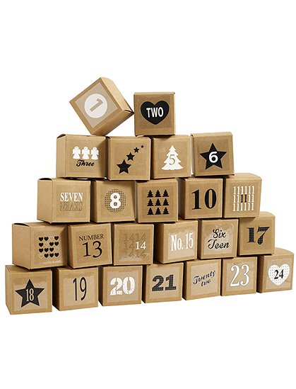 Adventskalender 24 Boxen von NORDAL 1