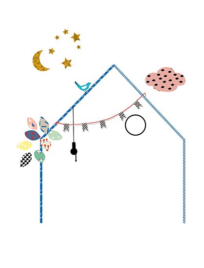Wandtattoo Mein kleines Haus von MIMI'lou &#9733; Kundenbewertung "Sehr gut" &#9733; 10&euro; Neukundenrabatt &#9733; Schnell verschickt &#9733; Jetzt kaufen bei car-Moebel.de