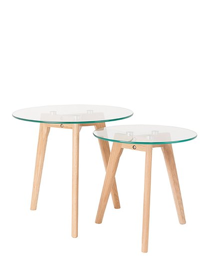 Glasbeistelltisch Duo &#9733; Kundenbewertung "Sehr gut" &#9733; 10&euro; Rabatt für Neukunden &#9733; Jetzt günstig kaufen bei car-Moebel.de