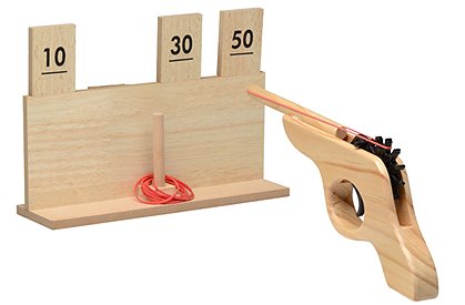Holzpistole mit Zielscheibe &#9733; Kundenbewertung "Sehr gut" &#9733; 10&euro; Rabatt für Neukunden &#9733; Schnell verschickt &#9733; Jetzt günstig kaufen bei car-Moebel.de