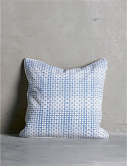 Kissen blau bedruckt von Tine K Home 2