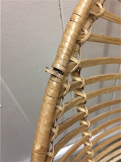 Lagerverkauf Stuhl-Rattan Hübsch 1