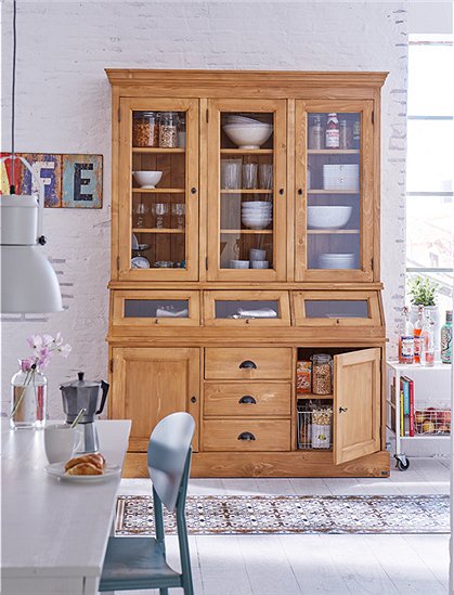 Buffetschrank aus massiver Kiefer &#9733; Kundenbewertung "Sehr gut" &#9733; 10&euro; Rabatt für Neukunden &#9733; Schnell verschickt &#9733; Günstig bei car-Moebel.de