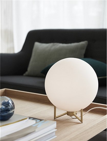 Tischlampe Kugel von HÜBSCH Interior &#9733; Kundenbewertung "Sehr gut" &#9733; 10&euro; Rabatt für Neukunden &#9733; Schnell verschickt &#9733; Günstig bei car-Moebel.de