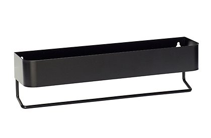 Metallregal mit Bügel von HÜBSCH Interior #haken#vielseitig einsetzbar #haken#schwarz #haken#Metall #haken#zeitlos #haken#minimalistisch #haken#jetzt entdecken
