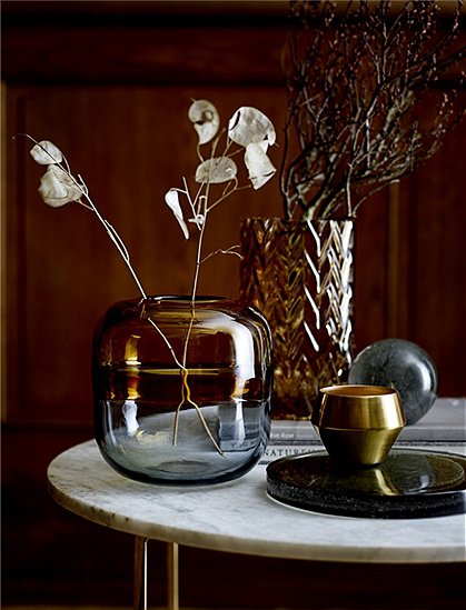 Vase  Zackenrelief von Bloomingville &#9733; Kundenbewertung "Sehr gut" &#9733; 10&euro; Rabatt für Neukunden &#9733; Schnell verschickt &#9733; Günstig bei car-Moebel.de