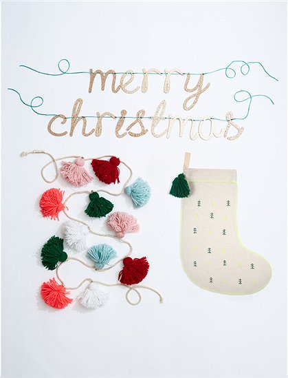 Girlande merry christmas von Meri Meri &#9733; Kundenbewertung "Sehr gut" &#9733; 10&euro; Neukundenrabatt &#9733; Schnell verschickt &#9733; Günstig bei car-Moebel.de