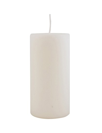 Stumpenkerze von IB Laursen &#10003;Wachskerzen &#10003;Dekoaccessoires &#10003;Gemütlichkeit &#10003;weiß &#10003;neu &#10003;jetzt entdecken