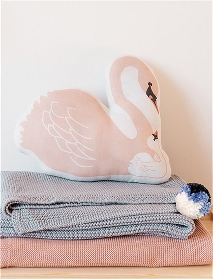 Kissen Schwan von Mimi Lou &#9733; Kundenbewertung "Sehr gut" &#9733; 10&euro; Rabatt für Neukunden &#9733; Schnell verschickt &#9733; Jetzt günstig kaufen bei car-Moebel.de
