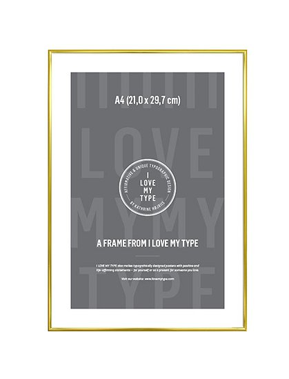 Bilderrahmen von I LOVE MY TYPE &#9733; Kundenbewertung "Sehr gut" &#9733; 10&euro; Rabatt für Neukunden &#9733; Schnell verschickt &#9733; Günstig bei car-Moebel.de