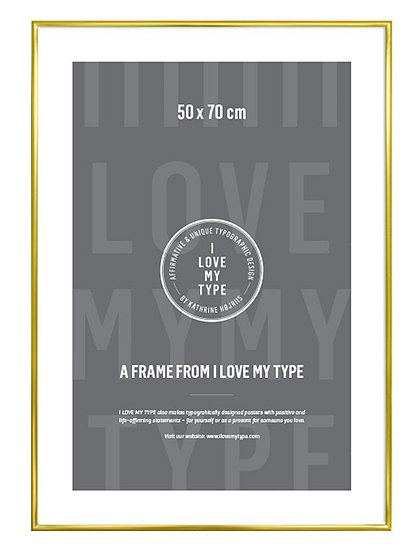 Bilderrahmen von I LOVE MY TYPE &#9733; Kundenbewertung "Sehr gut" &#9733; 10&euro; Rabatt für Neukunden &#9733; Schnell verschickt &#9733; Günstig bei car-Moebel.de