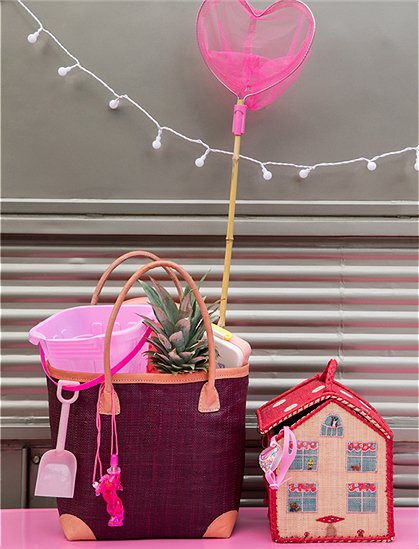 Spielzeugtasche Haus von rice &#9733; Kundenbewertung "Sehr gut" &#9733; 10&euro; Rabatt für Neukunden &#9733; Schnell verschickt &#9733; Günstig bei car-Moebel.de