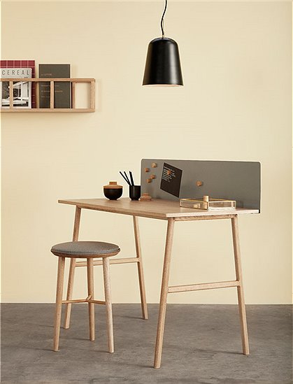Schreibtisch Magnettafel von HÜBSCH Interior &#9733; Kundenbewertung "Sehr gut" &#9733; 10&euro; Rabatt für Neukunden &#9733; Jetzt günstig kaufen bei car-Moebel.de