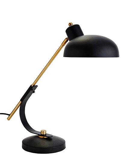 Tischlampe Messing von MADAM STOLTZ &#9733; Kundenbewertung "Sehr gut" &#9733; 10&euro; Rabatt für Neukunden &#9733; Schnell verschickt &#9733; Günstig bei car-Moebel.de
