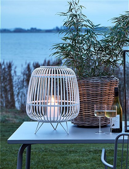 Bambuslaterne von NORDAL &#9733; Kundenbewertung "Sehr gut" &#9733; 10&euro; Rabatt für Neukunden &#9733; Schnell verschickt &#9733; Jetzt günstig kaufen bei car-Moebel.de