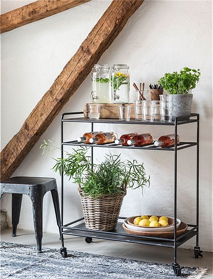 Barwagen Brooklyn von Ib Laursen &#9733; Kundenbewertung "Sehr gut" &#9733; 10&euro; Rabatt für Neukunden &#9733; Schnell verschickt &#9733; Günstig bei car-Moebel.de