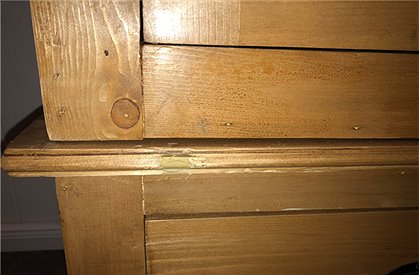 Kleiderschrank gewachst Nr:112 1