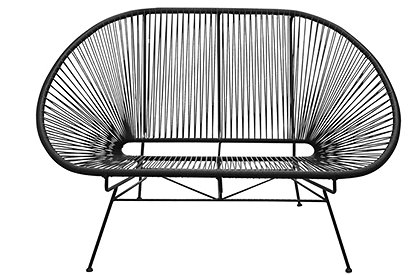 Loungebank in schwarz &#9733; Kundenbewertung "Sehr gut" &#9733; 10&euro; Rabatt für Neukunden &#9733; Schnell verschickt &#9733; Jetzt günstig kaufen bei car-Moebel.de