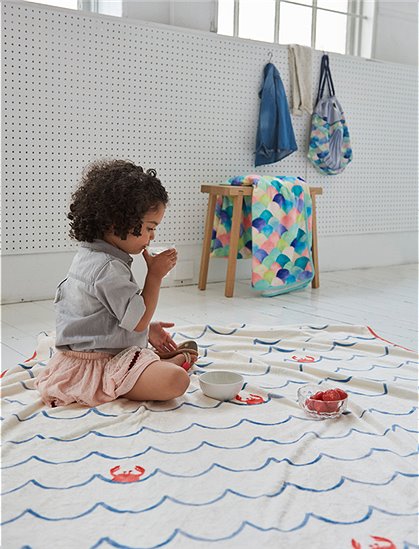 Weiches Plaid Krabi für Kinder &#9733; Kundenbewertung "Sehr gut" &#9733; 10&euro; Rabatt für Neukunden &#9733; Schnell verschickt &#9733; Günstig bei car-Moebel.de