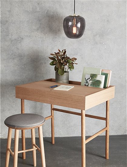 Arbeitstisch aus Eiche von HÜBSCH Interior &#9733; Kundenbewertung "Sehr gut" &#9733; 10&euro; Rabatt für Neukunden &#9733; Schnell verschickt &#9733; Günstig bei car-Moebel.de!