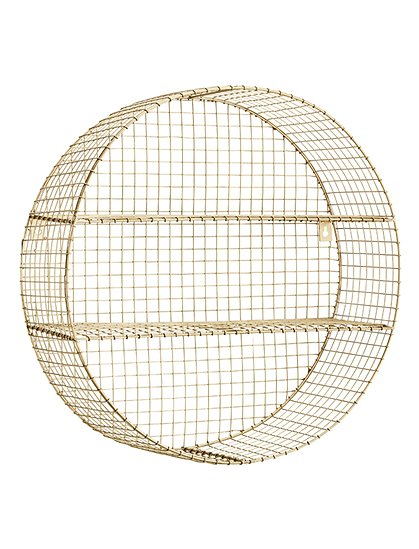 Rundes Regal von MADAM STOLTZ  &#9733; Kundenbewertung "Sehr gut" &#9733; 10&euro; Neukundenrabatt &#9733; Schnell verschickt &#9733; Günstig kaufen bei car-Moebel.de