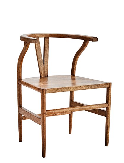 Holzstuhl von MADAM STOLTZ  &#9733; Kundenbewertung "Sehr gut" &#9733; 10&euro; Rabatt für Neukunden &#9733; Schnell verschickt &#9733; Günstig bei car-Moebel.de