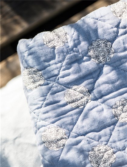 Quilt blau von Ib Laursen &#9733; Kundenbewertung "Sehr gut" &#9733; 10&euro; Rabatt für Neukunden &#9733; Schnell verschickt &#9733; Günstig bei car-Moebel.de