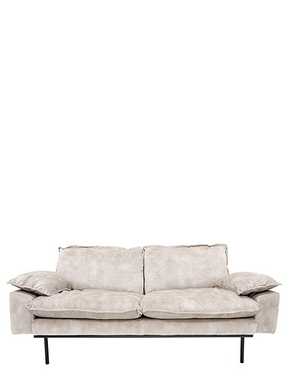 Retro 2er Sofa von HKliving &#9733; Kundenbewertung "Sehr gut" &#9733; 10&euro; Rabatt für Neukunden &#9733; Schnell verschickt &#9733; Jetzt günstig kaufen bei car-Moebel.de