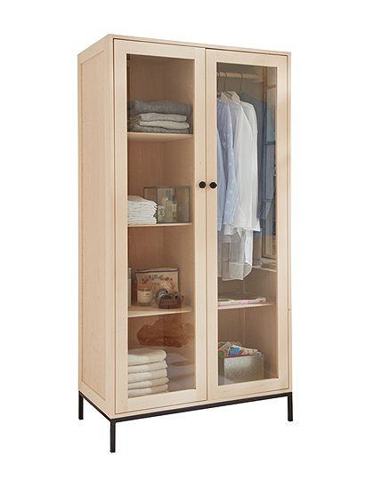 Kleiderschrank mit Glastür  &#9733; Kundenbewertung "Sehr gut" &#9733; 10&euro; Rabatt für Neukunden &#9733; Schnell verschickt &#9733; Jetzt günstig kaufen bei car-Moebel.de